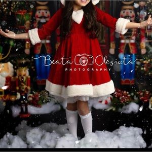 Girls Santa Dress